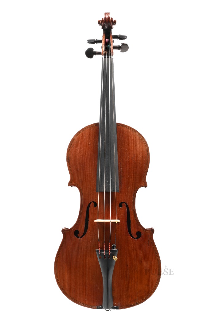 A German Violin Labeled&#039;C. A. Wunderlich 1854