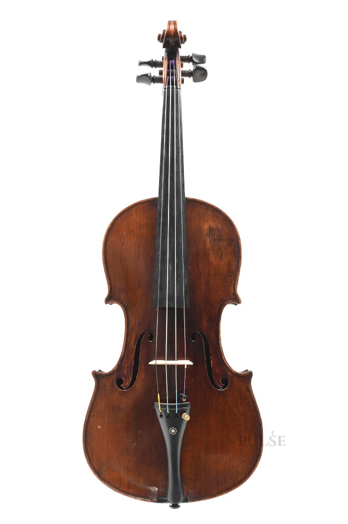 a Violin Labeled&#039;Osvald Wilmann